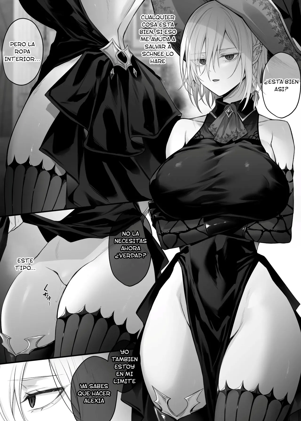 [Luku] Juketsu no Majo Alexia wa Mou Otoko ni Modorenai | La bruja Alexia ya no puede volver a ser hombre [Spanish] [TF Scans] image number 39