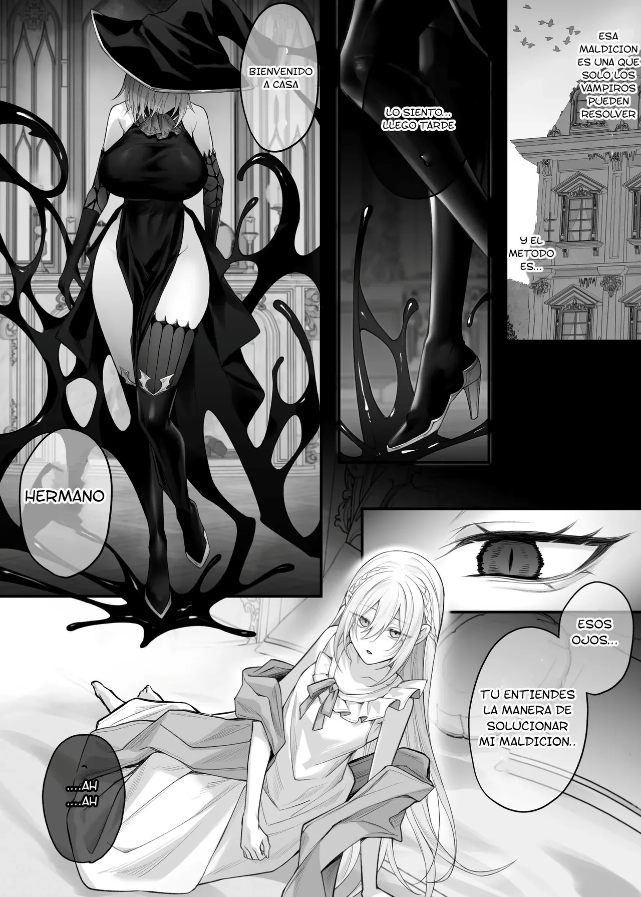 [Luku] Juketsu no Majo Alexia wa Mou Otoko ni Modorenai | La bruja Alexia ya no puede volver a ser hombre [Spanish] [TF Scans] image number 46