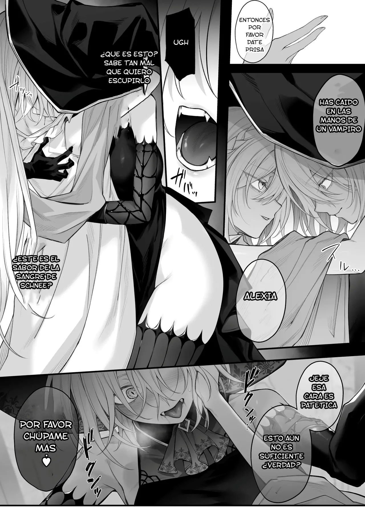 [Luku] Juketsu no Majo Alexia wa Mou Otoko ni Modorenai | La bruja Alexia ya no puede volver a ser hombre [Spanish] [TF Scans] image number 47