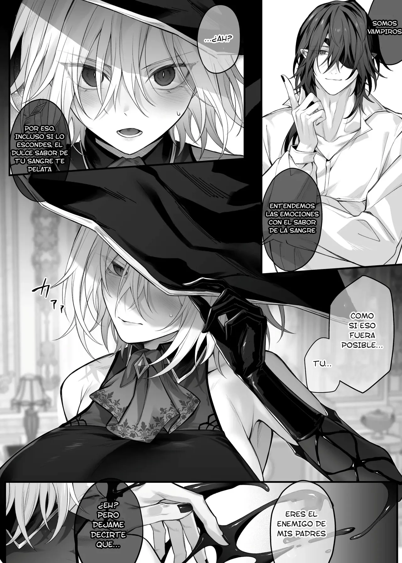 [Luku] Juketsu no Majo Alexia wa Mou Otoko ni Modorenai | La bruja Alexia ya no puede volver a ser hombre [Spanish] [TF Scans] image number 49