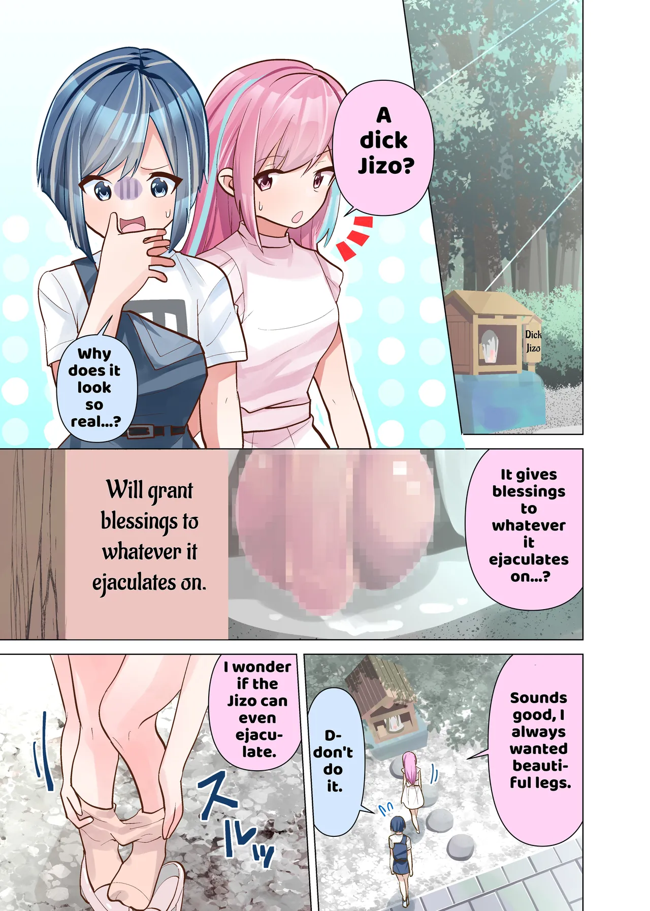 [Tou Kasokudou Jouge Undou] Ochinpo Jizou [English] [Penguin Piper] 이미지 번호 3