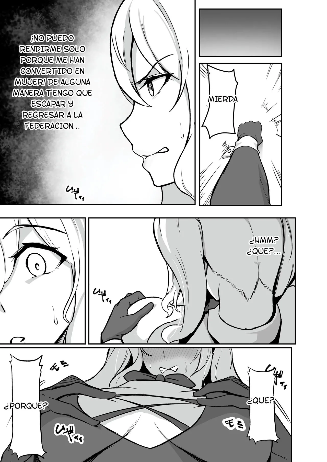 [8000, Shiki] TS Choukyou Shisetsu ~Tekikoku ni Toraware Nyotaika Nanomachine de Kairaku Choukyou Saremashita~ | Centro de Entrenamiento TS - Cautivo en el País Enemigo [Spanish] [TF Scans] image number 35