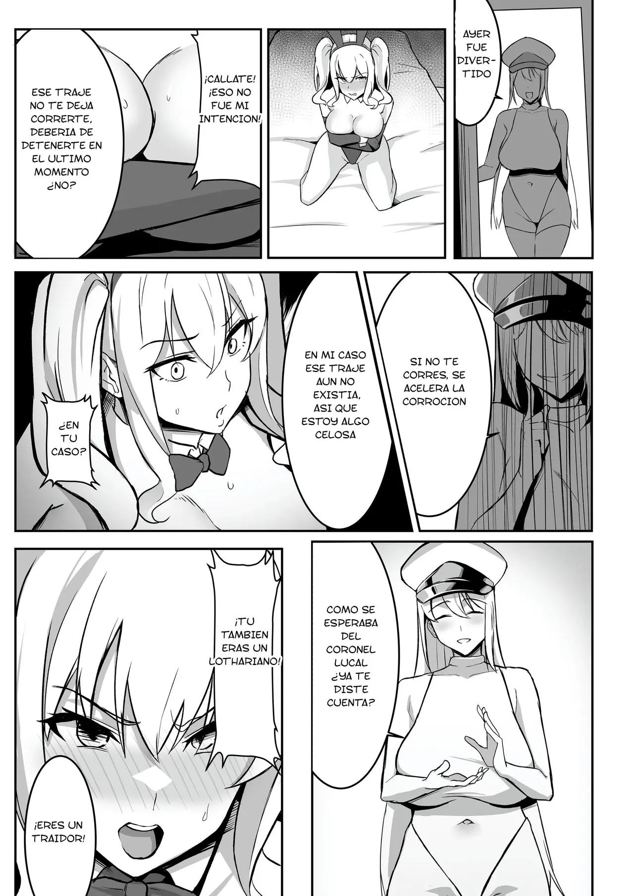 [8000, Shiki] TS Choukyou Shisetsu ~Tekikoku ni Toraware Nyotaika Nanomachine de Kairaku Choukyou Saremashita~ | Centro de Entrenamiento TS - Cautivo en el País Enemigo [Spanish] [TF Scans] image number 39