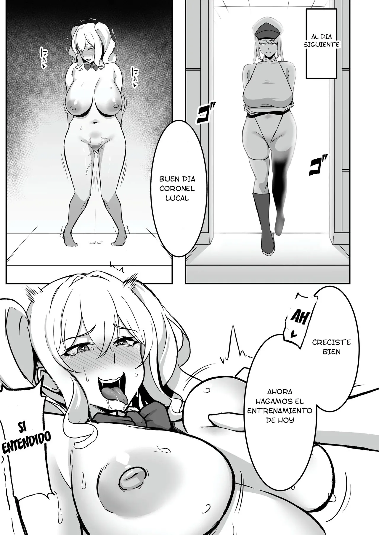[8000, Shiki] TS Choukyou Shisetsu ~Tekikoku ni Toraware Nyotaika Nanomachine de Kairaku Choukyou Saremashita~ | Centro de Entrenamiento TS - Cautivo en el País Enemigo [Spanish] [TF Scans] image number 48