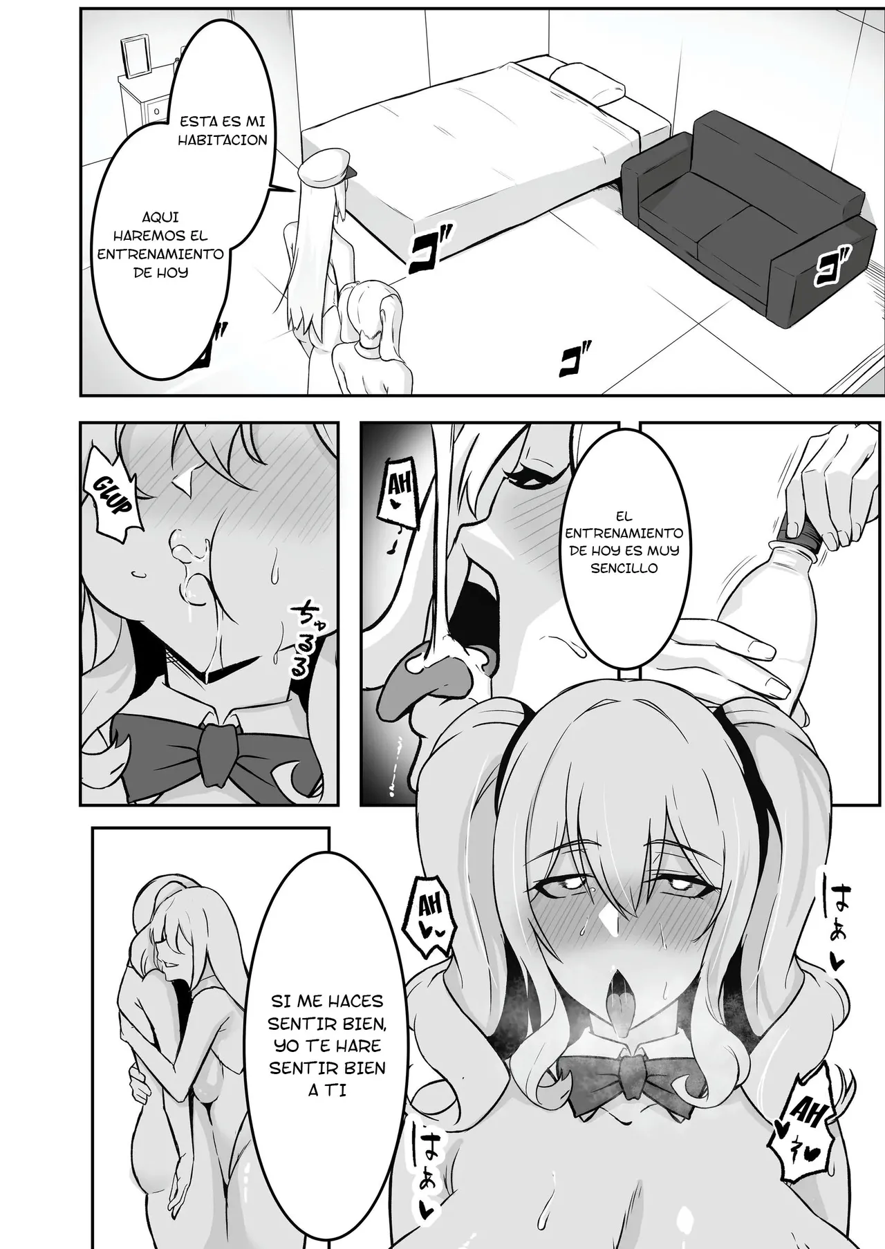 [8000, Shiki] TS Choukyou Shisetsu ~Tekikoku ni Toraware Nyotaika Nanomachine de Kairaku Choukyou Saremashita~ | Centro de Entrenamiento TS - Cautivo en el País Enemigo [Spanish] [TF Scans] image number 49