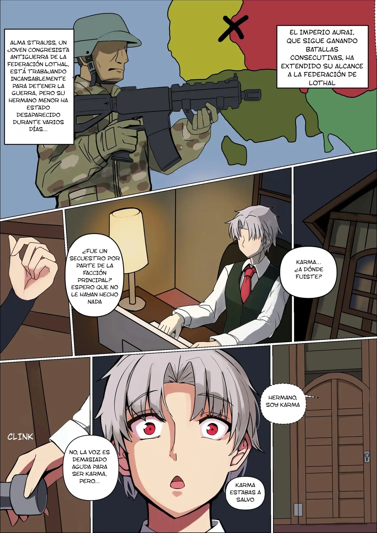 [8000, Shiki] TS Choukyou Shisetsu ~Nyotaika Nanomachine o Chuunyuu sarete Bakunyuu Ero Shoufu ni saremashita~ | Centro de Entrenamiento TS - Me inyectaron nanomáquinas de feminización [Spanish] [TF Scans] 图片编号 2