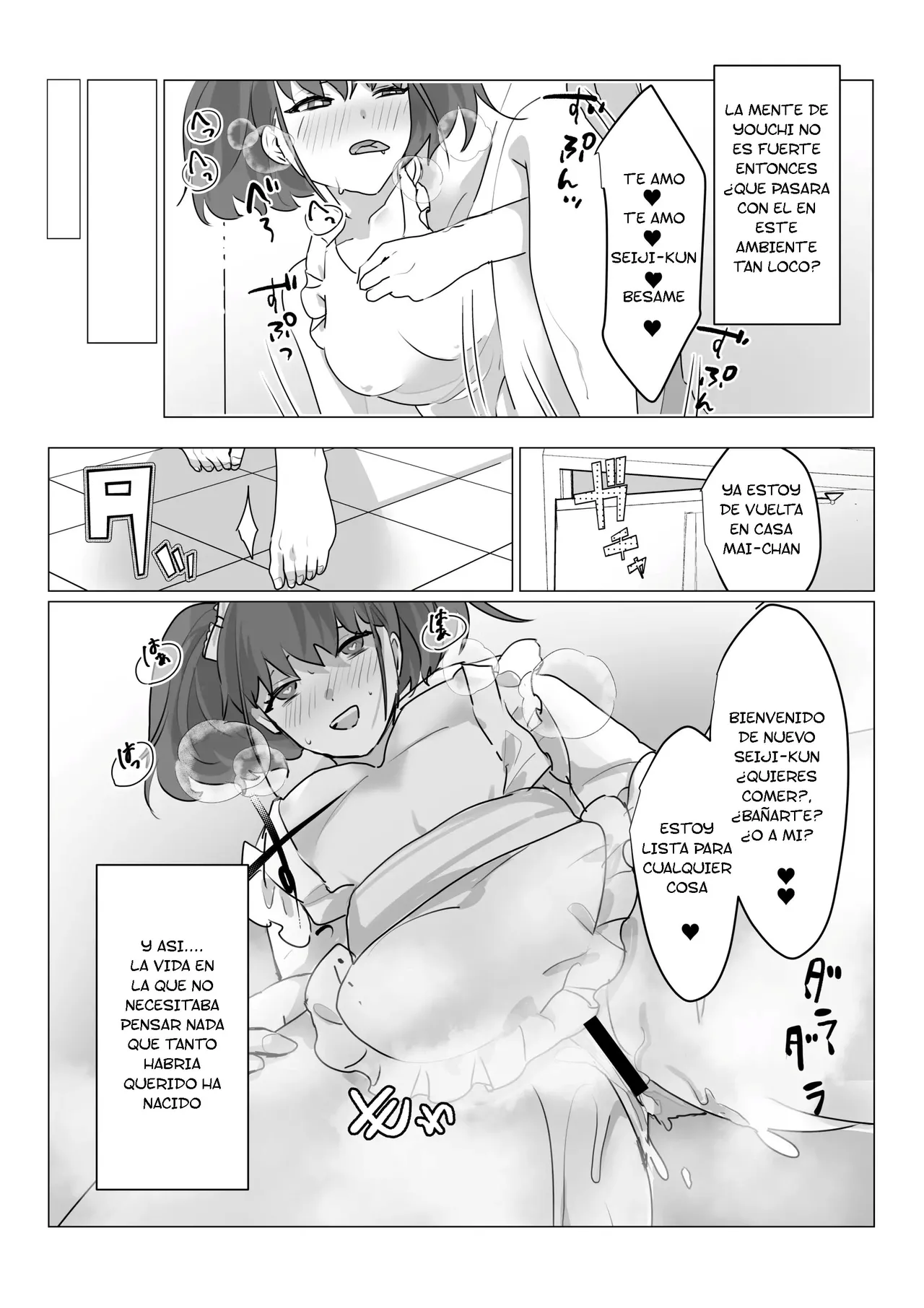 [Amuai Okashi Seisakusho (nAco)] Aa, Subarashiki Nanimo Kangaenakute Yoi Jinsei | [Spanish] [TF Scans] 이미지 번호 30