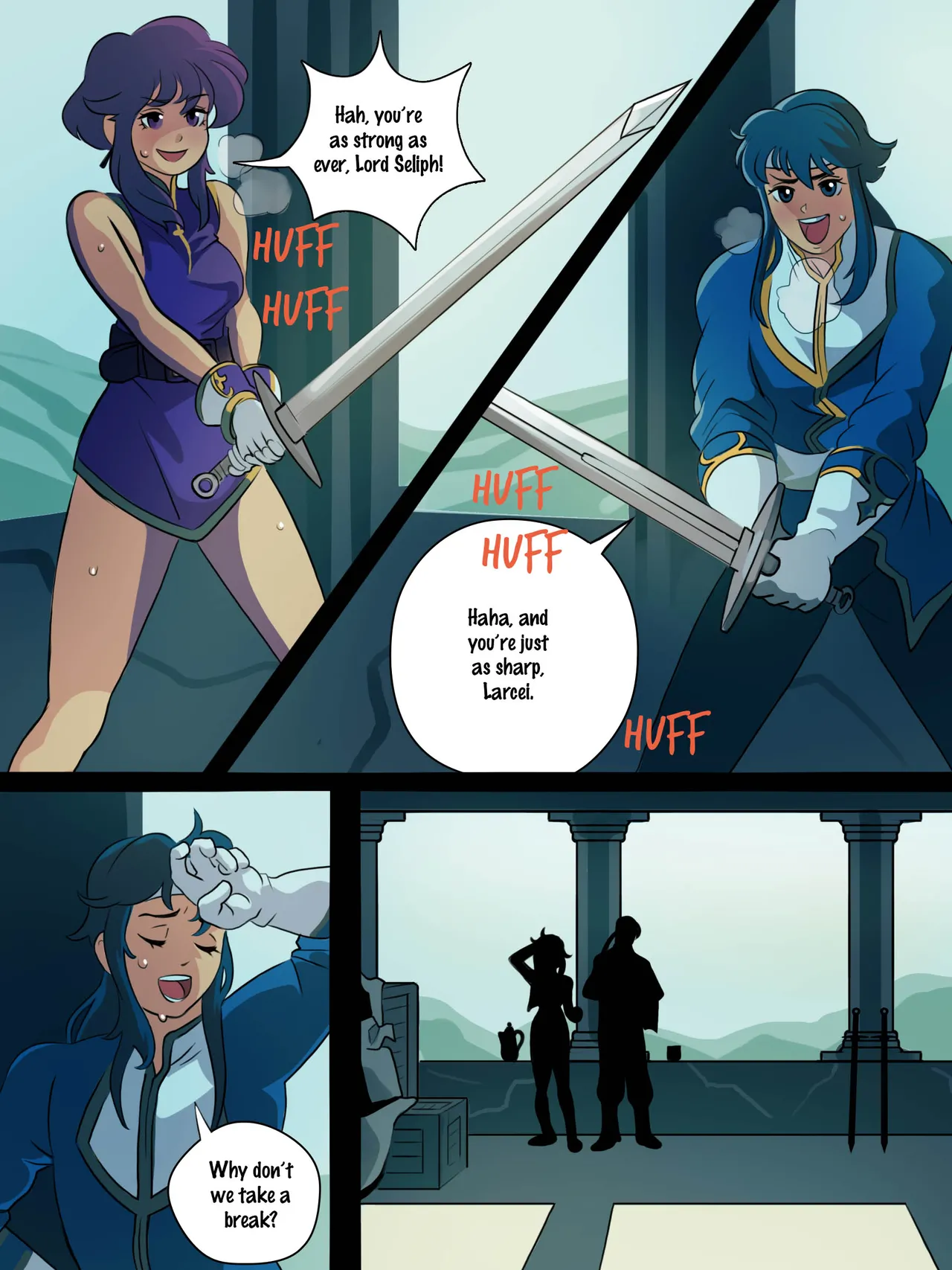 [Burgers N' Shakes] Larcei's Intimate Duel (Fire Emblem) numero di immagine  4