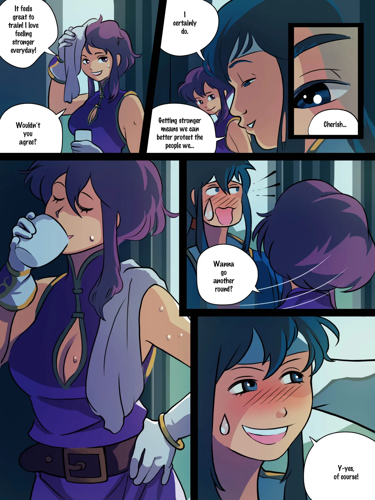 [Burgers N' Shakes] Larcei's Intimate Duel (Fire Emblem) numero di immagine  5