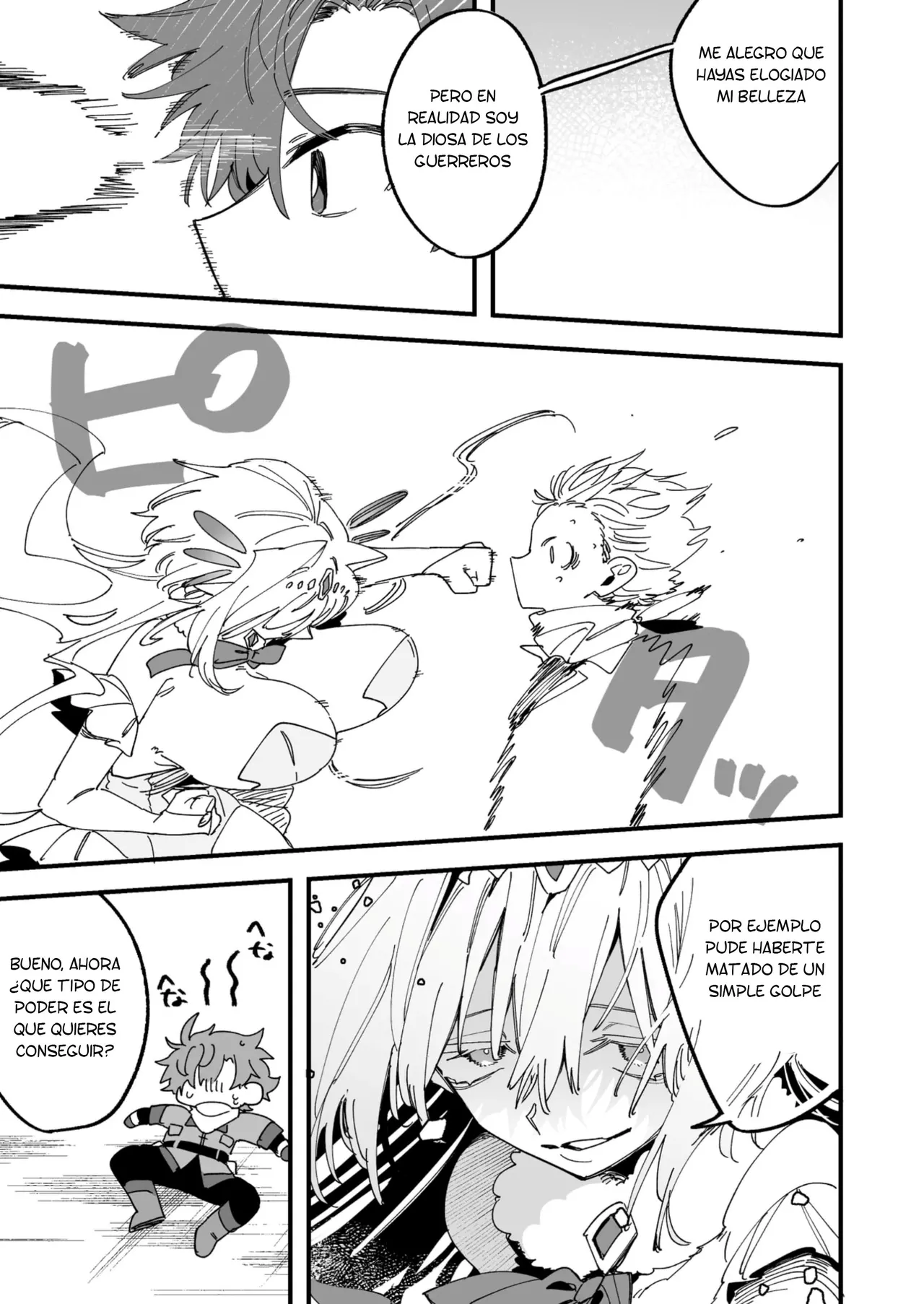 [Amuai Okashi Seisakusho (Wakamiya teresa)] Megami Esuti no Shukufuku | La bendición de la diosa [Spanish] [TF Scans] image number 4