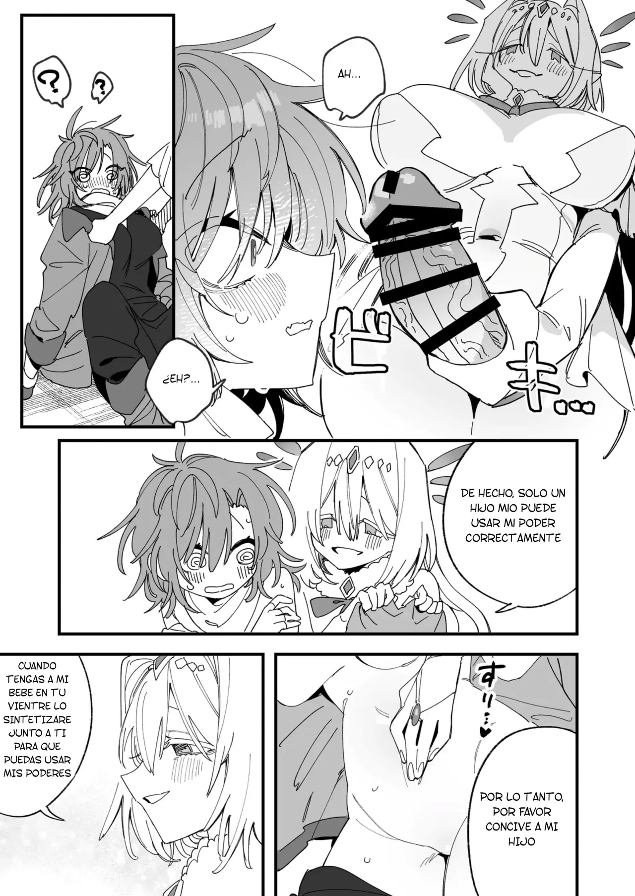 [Amuai Okashi Seisakusho (Wakamiya teresa)] Megami Esuti no Shukufuku | La bendición de la diosa [Spanish] [TF Scans] image number 8