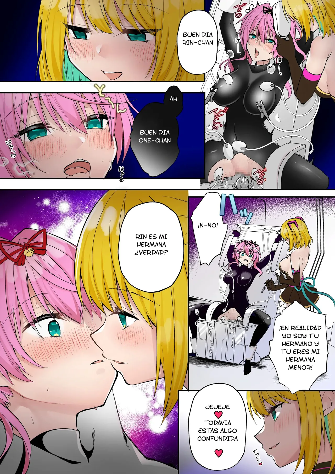 [TSF no F (Rurimaru)] Kamoi Senshi Braveforce ~Daraku e no Sasoi~ [Spanish] [TF Scans] [Digital] image number 24