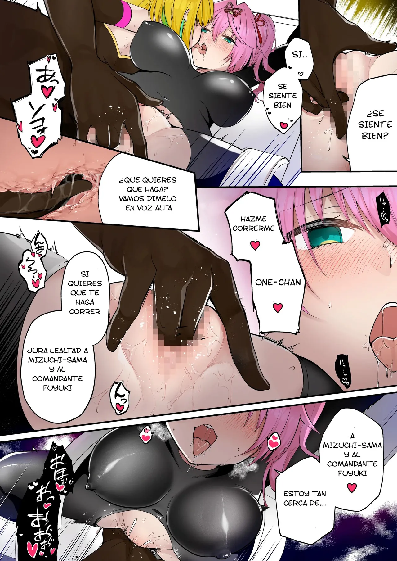 [TSF no F (Rurimaru)] Kamoi Senshi Braveforce ~Daraku e no Sasoi~ [Spanish] [TF Scans] [Digital] image number 30