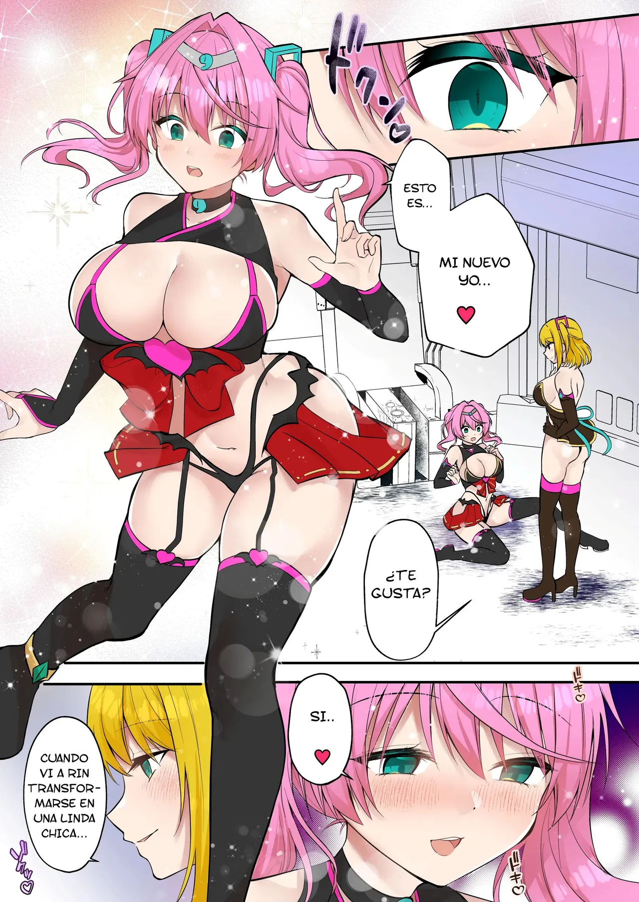 [TSF no F (Rurimaru)] Kamoi Senshi Braveforce ~Daraku e no Sasoi~ [Spanish] [TF Scans] [Digital] image number 33