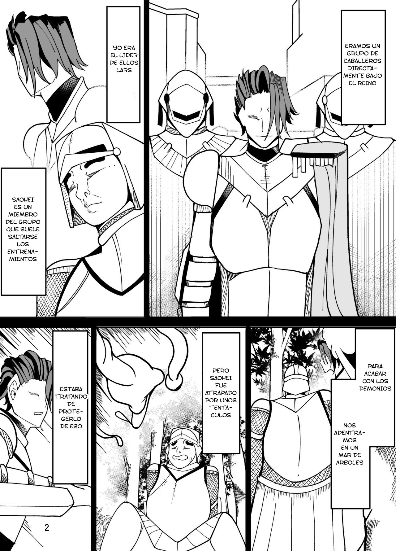 [Kiba o Muku (Baa)] Danchou Datta Ore wa Nyotaika Shita [Spanish] [TF Scans] image number 3