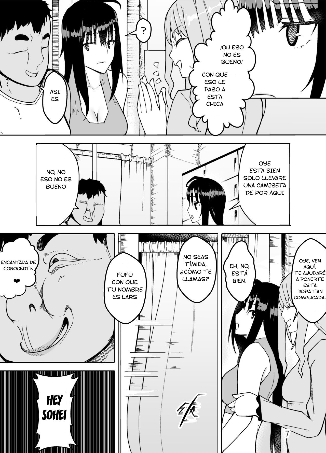 [Kiba o Muku (Baa)] Danchou Datta Ore wa Nyotaika Shita [Spanish] [TF Scans] image number 8