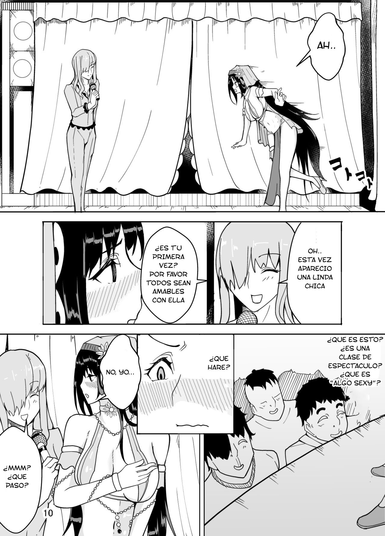 [Kiba o Muku (Baa)] Danchou Datta Ore wa Nyotaika Shita [Spanish] [TF Scans] image number 11