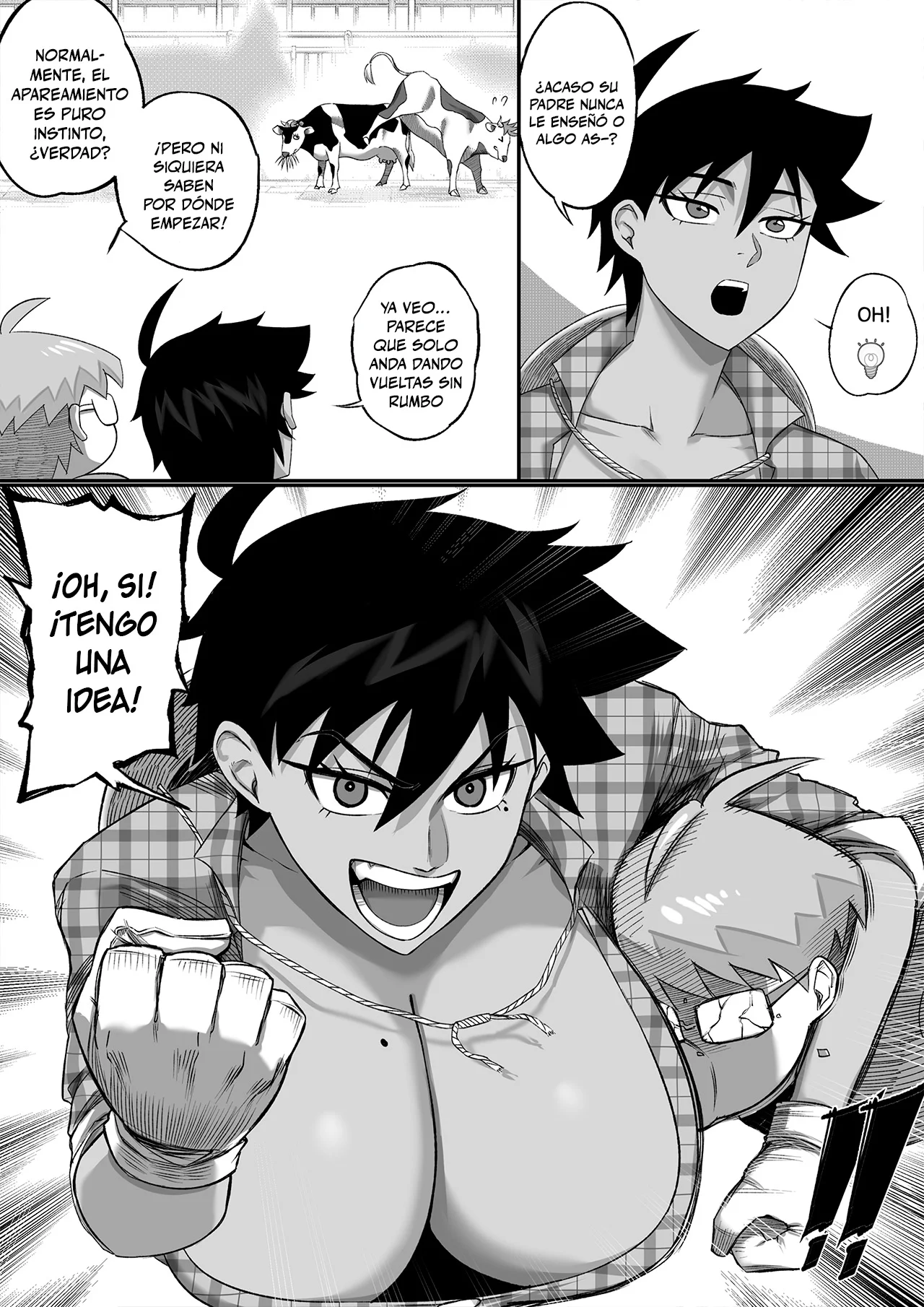 [NesZ] My farmer aunt is having a problema｜Mi Tía Granjera Está Teniendo un Problema [Spanish] [theFaFa] numero di immagine  2