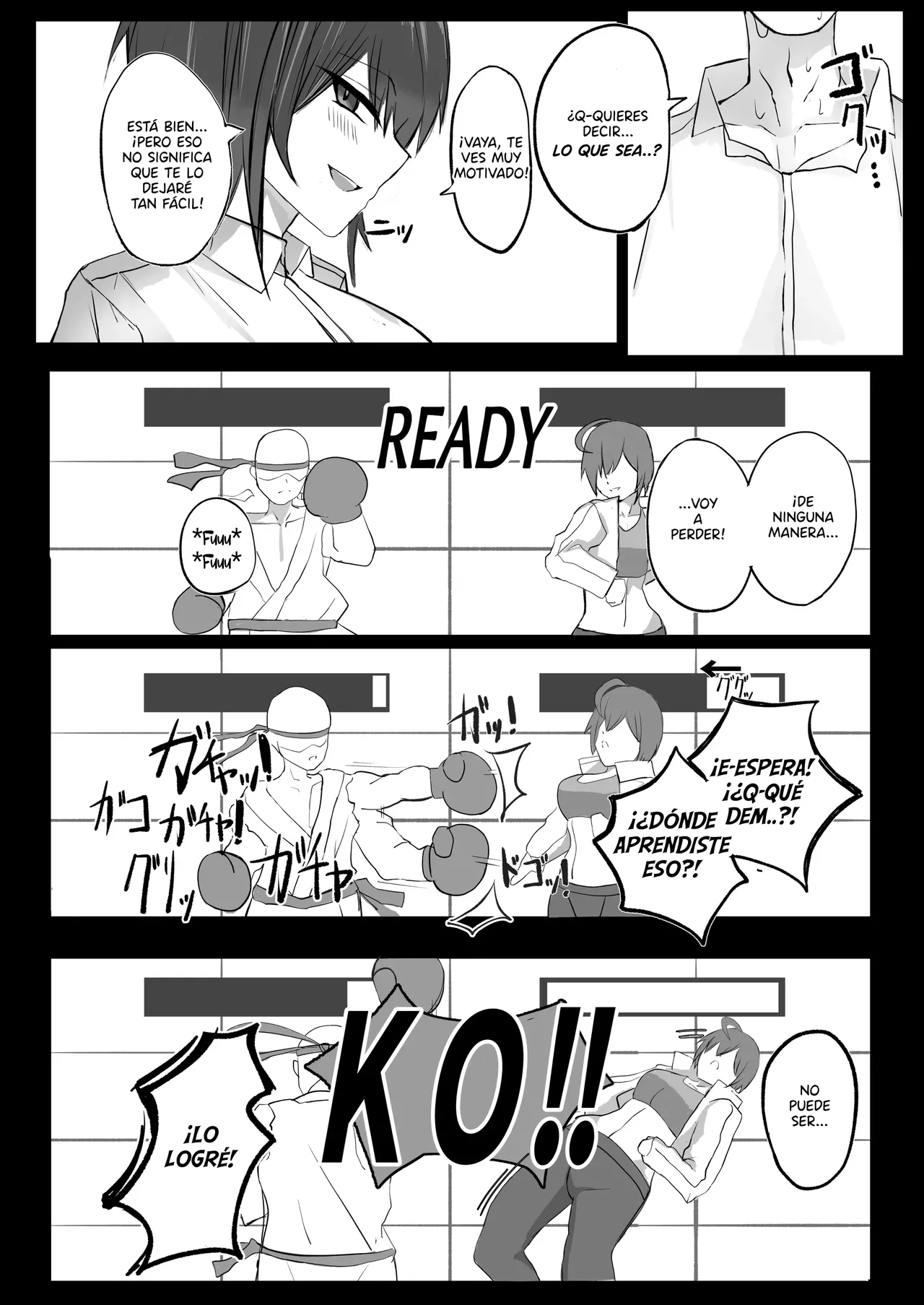 [Aoi Hoshi ni Umareta Dark Angel (Sabajiba Gonhachirou)] Mukashi Otoko da to Omotteta J-Cup Osananajimi to H suru Hon｜Tuve Sexo Con Mi Amiga De Infancia De Copa J, Aunque Solía Verla Como Un Chico [Spanish] [BigDaddy Scan] 画像番号 6