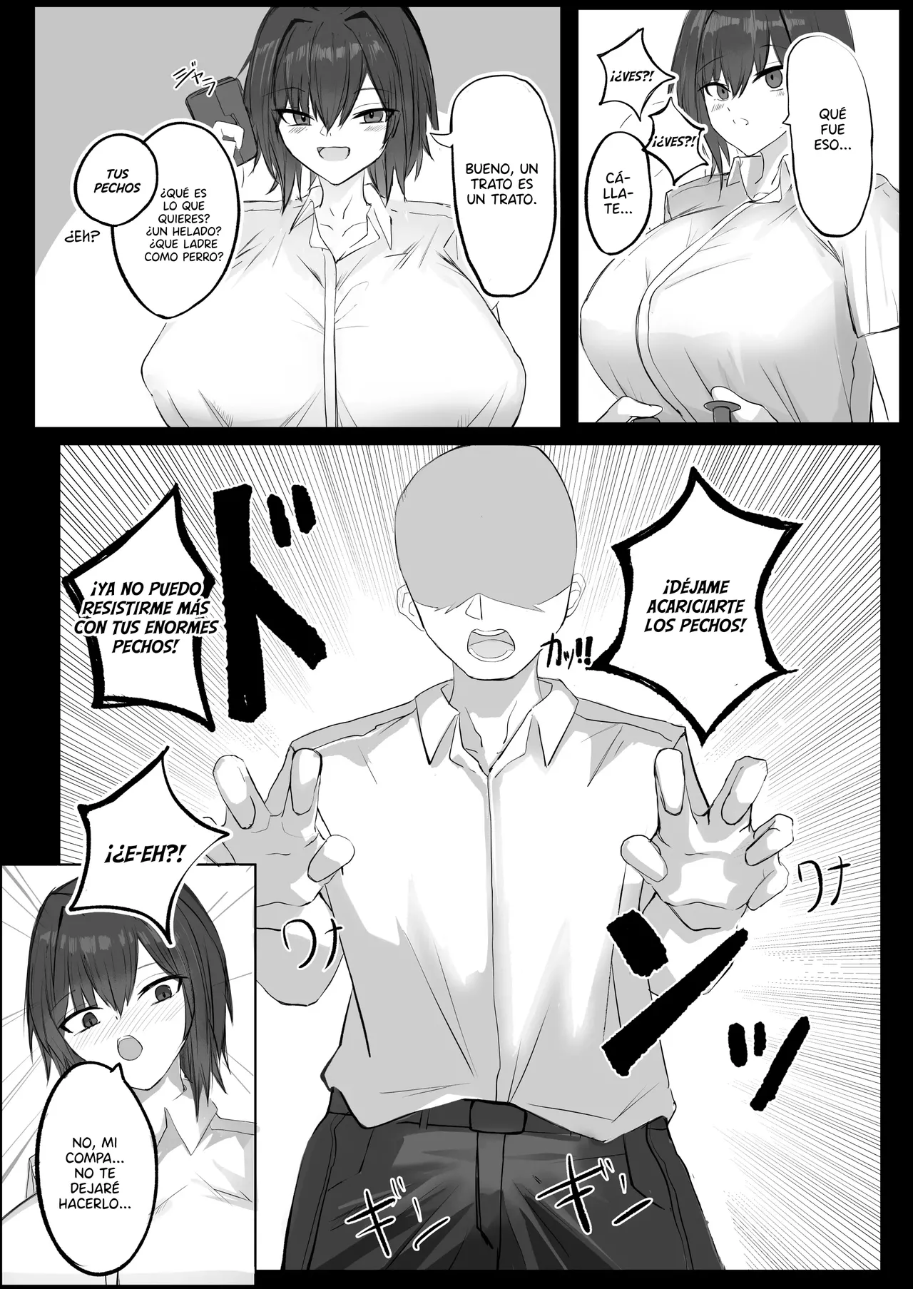 [Aoi Hoshi ni Umareta Dark Angel (Sabajiba Gonhachirou)] Mukashi Otoko da to Omotteta J-Cup Osananajimi to H suru Hon｜Tuve Sexo Con Mi Amiga De Infancia De Copa J, Aunque Solía Verla Como Un Chico [Spanish] [BigDaddy Scan] 画像番号 7