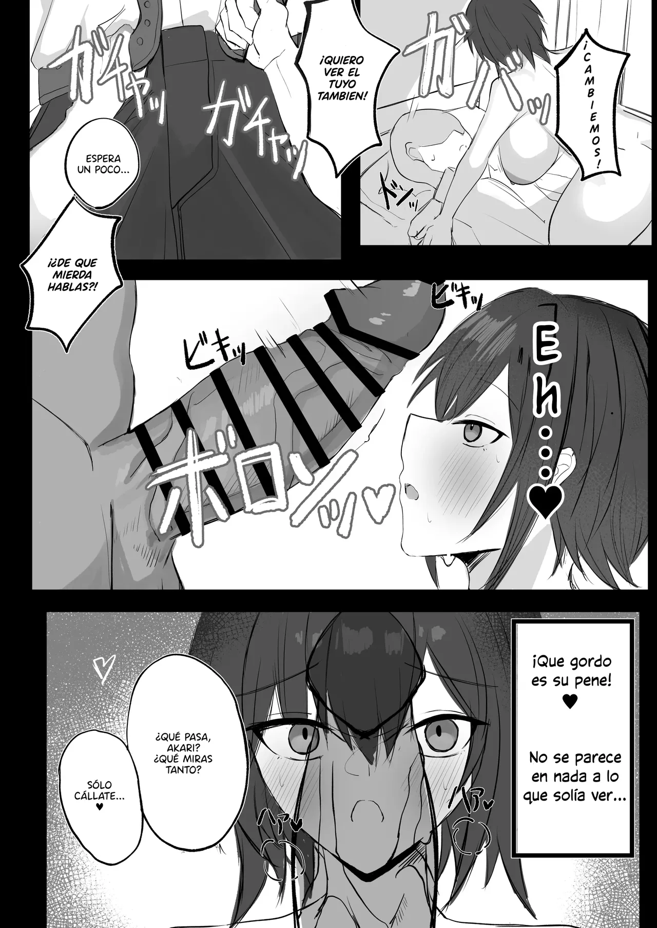 [Aoi Hoshi ni Umareta Dark Angel (Sabajiba Gonhachirou)] Mukashi Otoko da to Omotteta J-Cup Osananajimi to H suru Hon｜Tuve Sexo Con Mi Amiga De Infancia De Copa J, Aunque Solía Verla Como Un Chico [Spanish] [BigDaddy Scan] 画像番号 11