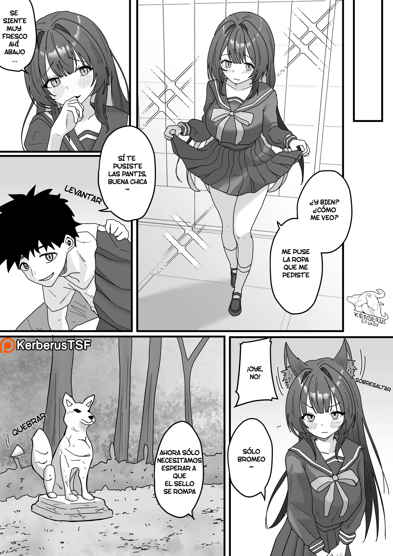 [Kerberus] The pervert is...me? [Spanish] [TF Scans] 画像番号 17