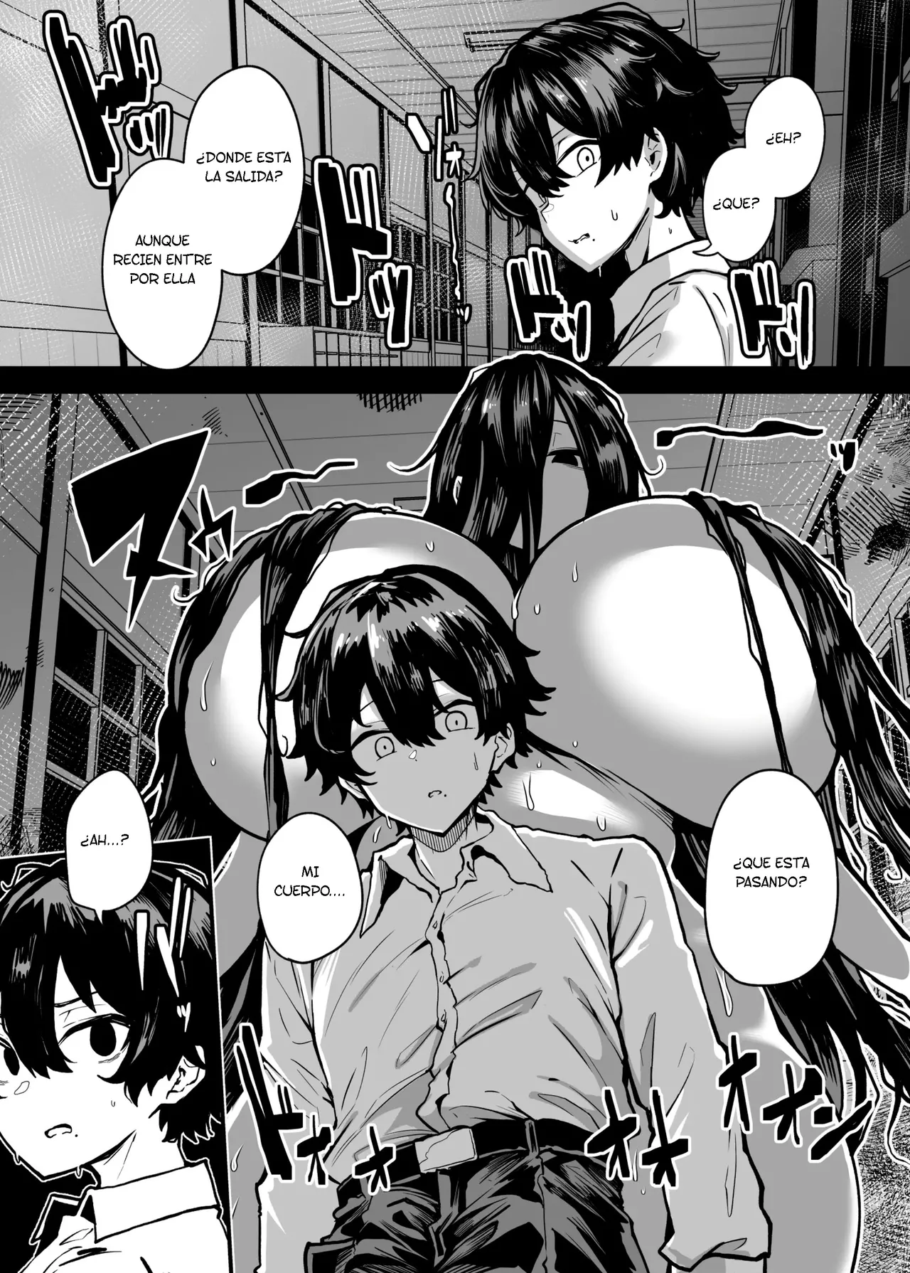 [Yakousei Fan Club (Detritus)] Muchimuchi Kaii ni Osowarete Douzoku-ka (♀) Sareteshimau Hanashi [Spanish] [TF Scans] 5eme image