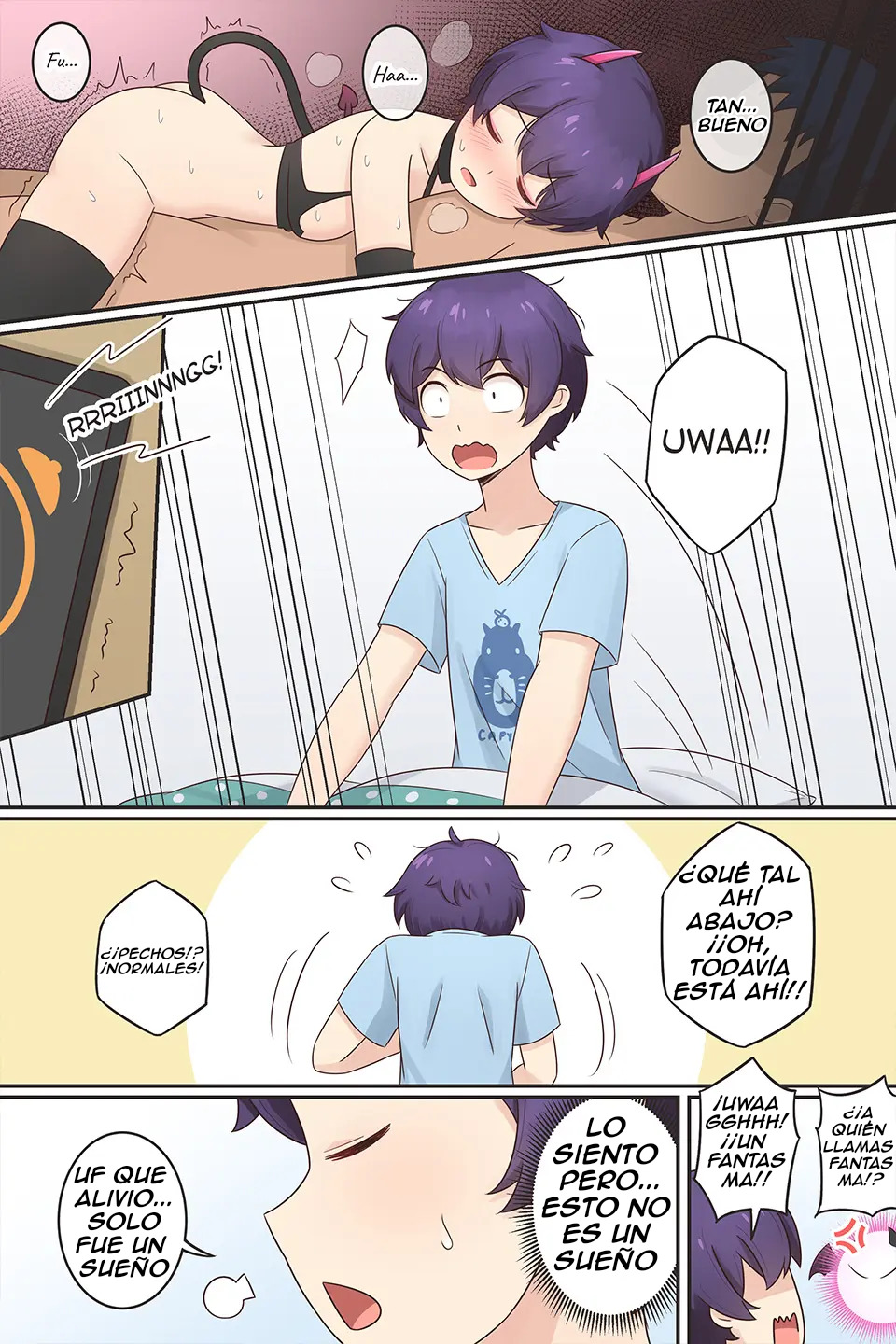 [RudySaki] My Life as a Succubus Ch.2 [Spanish] [TF Scans] image number 3