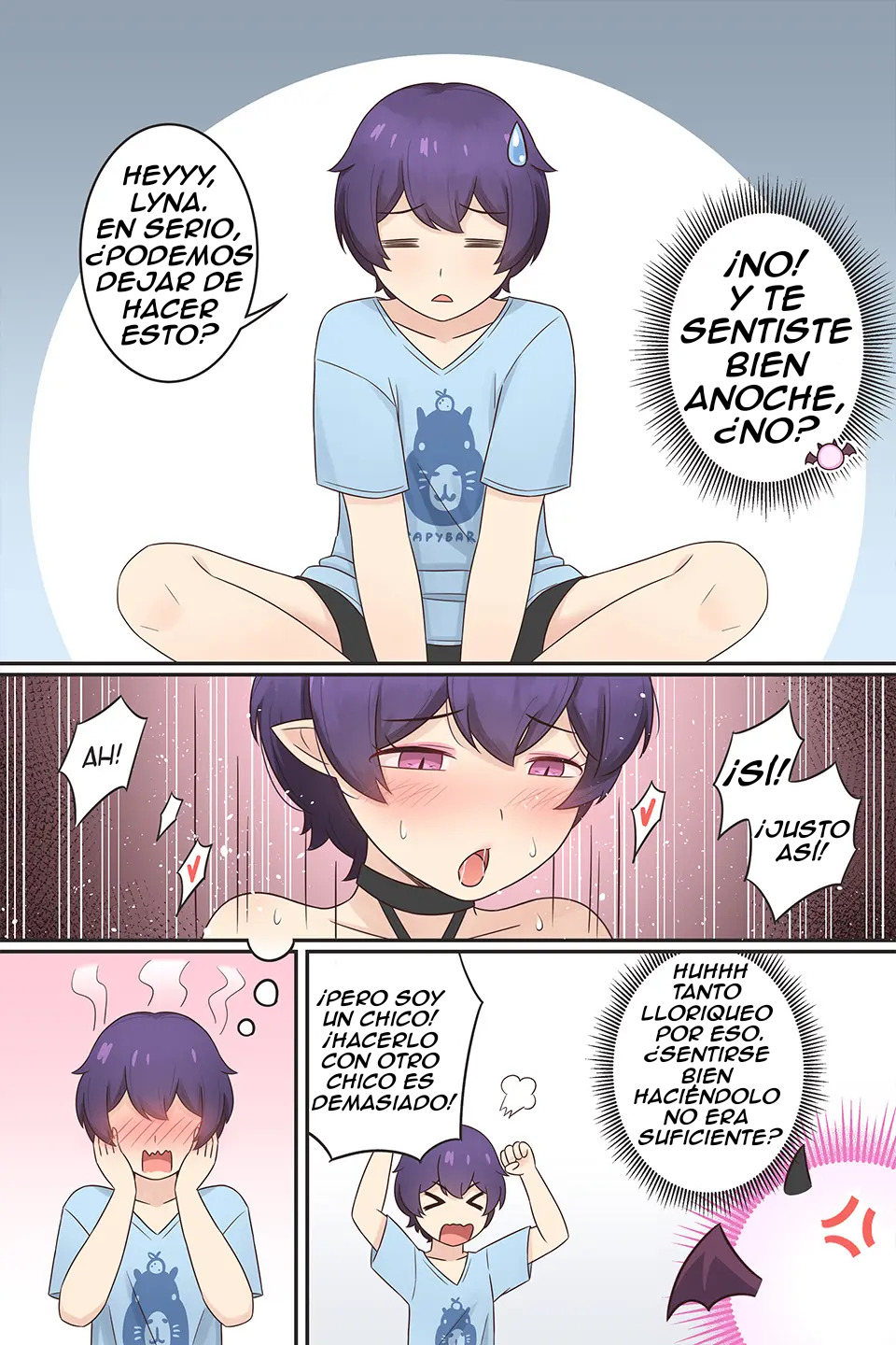 [RudySaki] My Life as a Succubus Ch.2 [Spanish] [TF Scans] image number 4