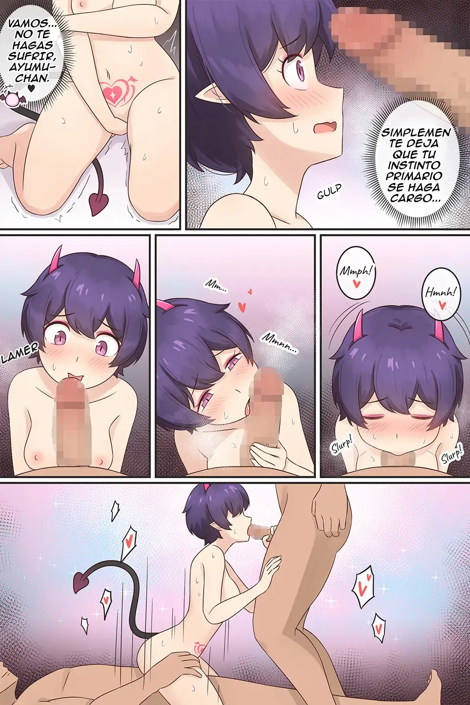 [RudySaki] My Life as a Succubus Ch.2 [Spanish] [TF Scans] image number 9