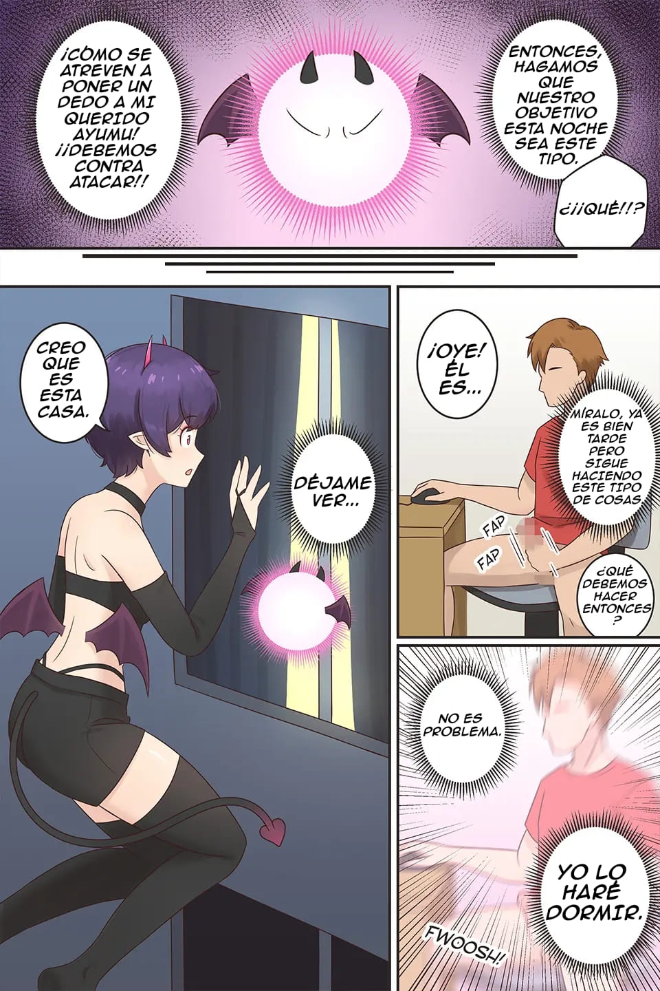 [RudySaki] My Life as a Succubus Ch.3 [Spanish] [TF Scans] image number 4