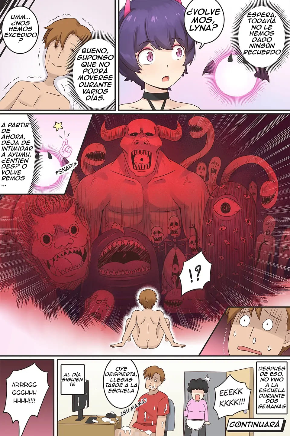 [RudySaki] My Life as a Succubus Ch.3 [Spanish] [TF Scans] image number 10