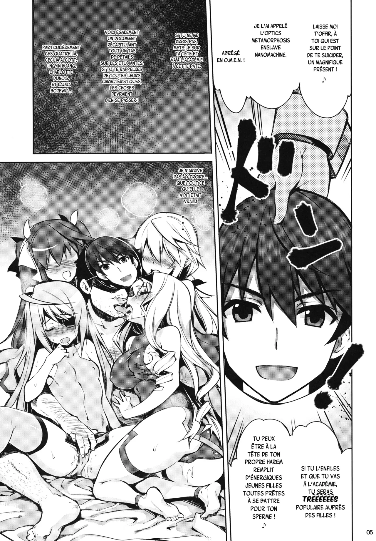 (SC61) [CHIBIKKO KINGDOM (Kekocha)] ONE night SUMMER (Infinite Stratos) [French] {SAXtrad} Bildnummer 4