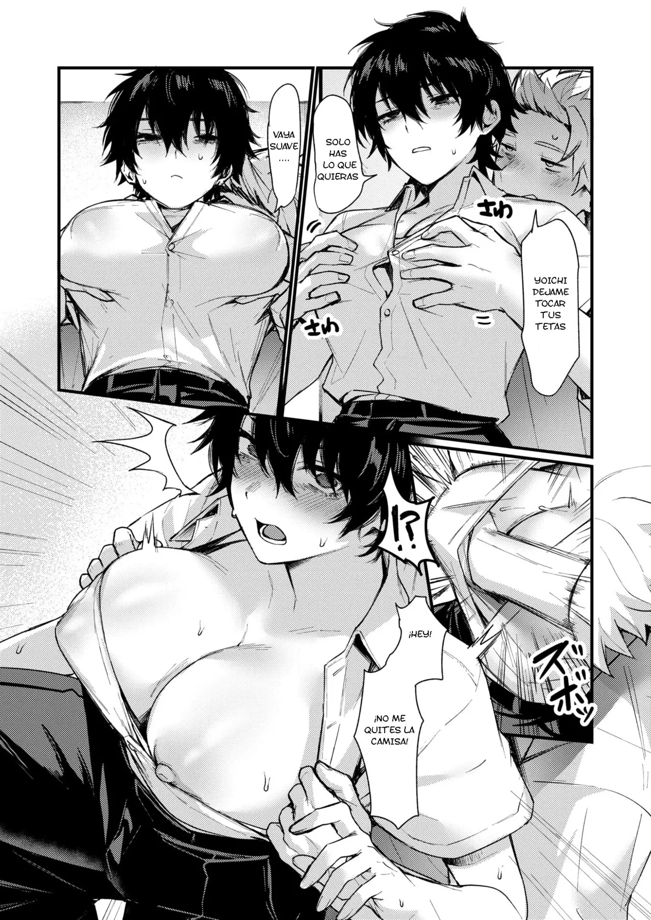 [Echigoya Takeru] Izumi no Megami ni Shomo nai Koto o Negau na ! ~ Tatoeba Tomodachi o Nyotaika Sasetari ~ [Spanish] [TF Scans] numero di immagine  6