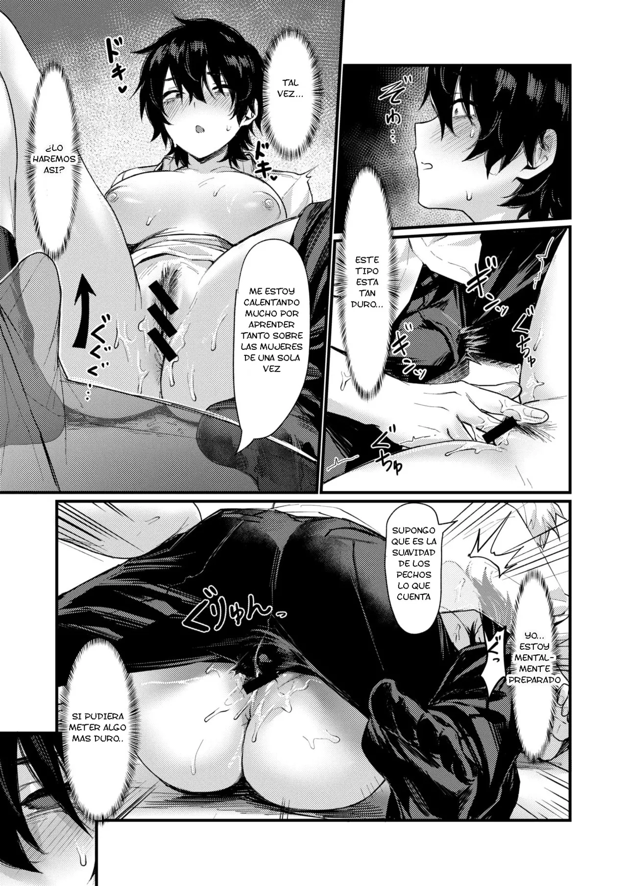 [Echigoya Takeru] Izumi no Megami ni Shomo nai Koto o Negau na ! ~ Tatoeba Tomodachi o Nyotaika Sasetari ~ [Spanish] [TF Scans] numero di immagine  11