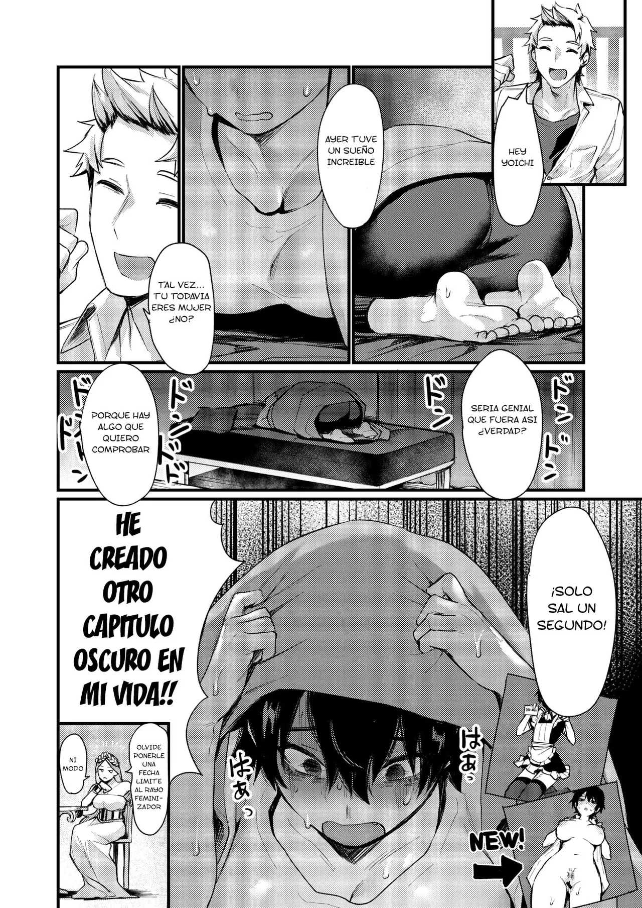 [Echigoya Takeru] Izumi no Megami ni Shomo nai Koto o Negau na ! ~ Tatoeba Tomodachi o Nyotaika Sasetari ~ [Spanish] [TF Scans] numero di immagine  24