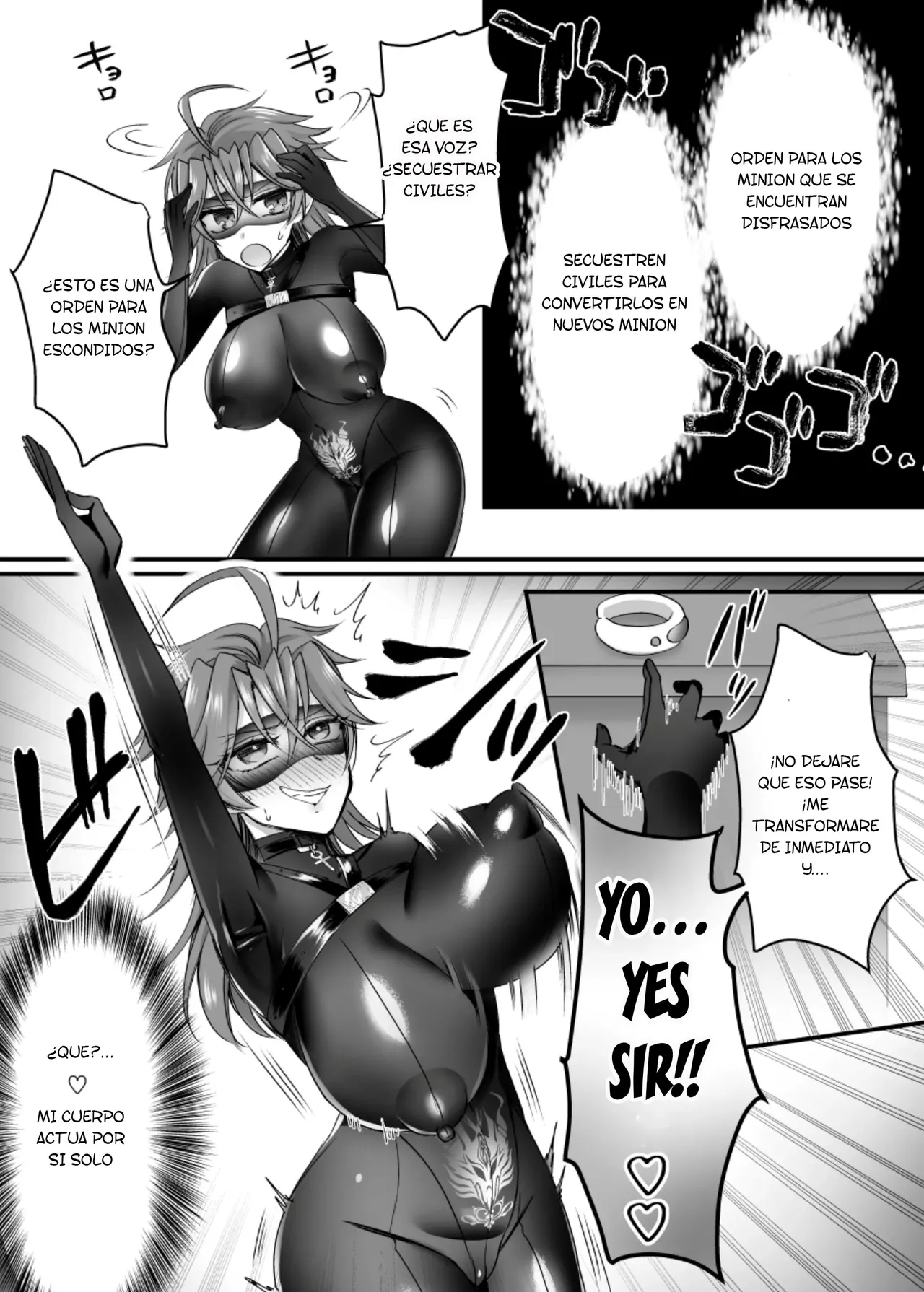 [Amuai Okashi Seisakusho (Moegi Oji-san)] Saber Red ~Seigi no Zako Onna Sentouin Hero~ [Spanish] [TF Scans] numero di immagine  9