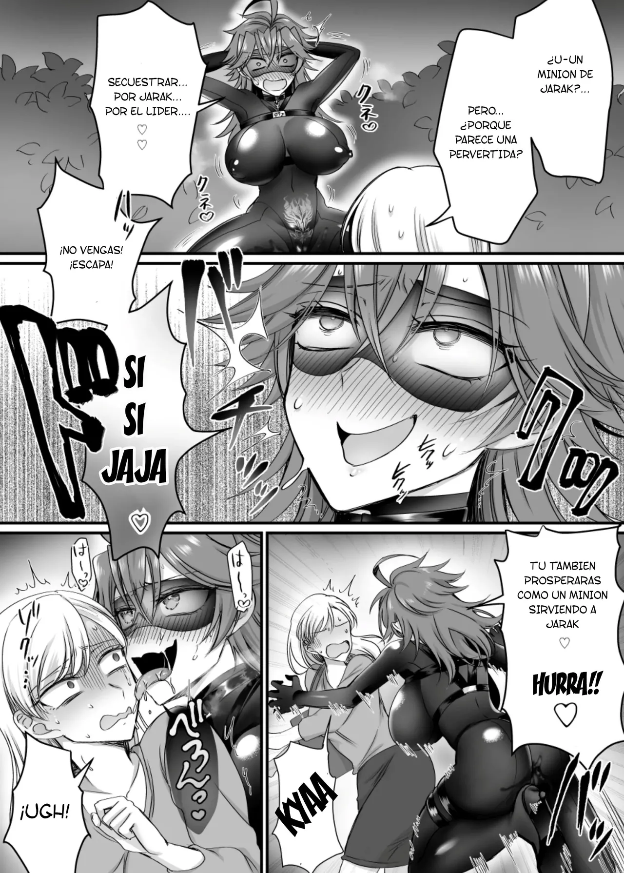 [Amuai Okashi Seisakusho (Moegi Oji-san)] Saber Red ~Seigi no Zako Onna Sentouin Hero~ [Spanish] [TF Scans] numero di immagine  11