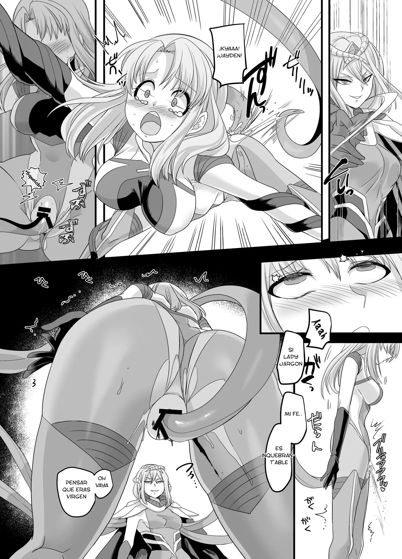 [Amuai Okashi Seisakusho (Amuai, Kouji)] Uchuu Keiji Jaydan Inkai no Chousen | Detective espacial Jaydan [Spanish] [TF Scans] image number 25