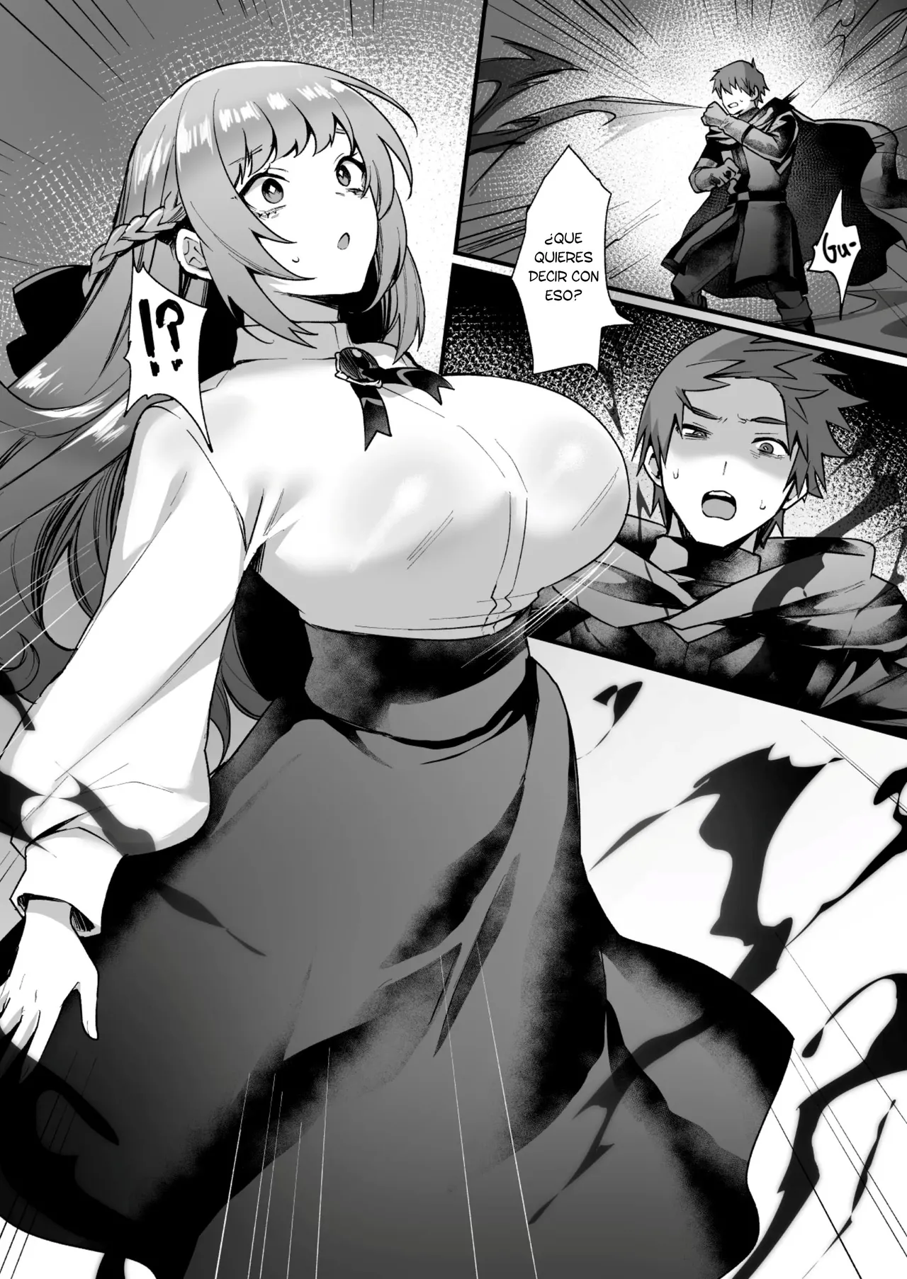 [Doujin Echigoya (Echigoya Takeru)] Goei Kishi no Irekawari Nyotaika Mission! | ¡Una misión para cambiar de cuerpo con el caballero escolta! [Spanish] [TF Scans] numero di immagine  5