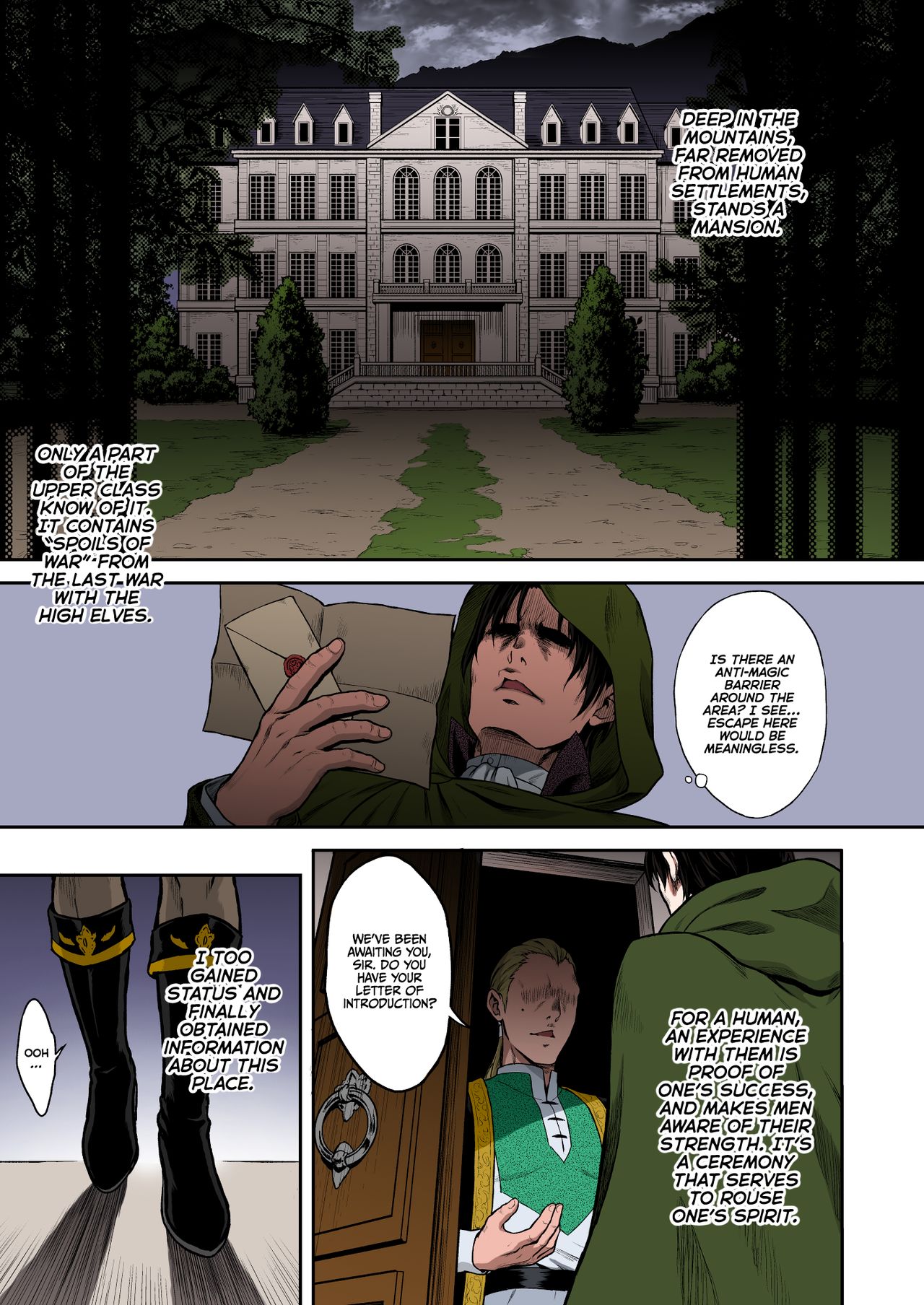 [H.B.A (Usagi Nagomu)] Yuukyuu no Shou Elf 1 "Dokuhebi" | The Everlasting Elf I "A Poisonous Snake" [English]  [Colorized] =TLL + mrwayne= [SPDSD] [Digital] Bildnummer 4