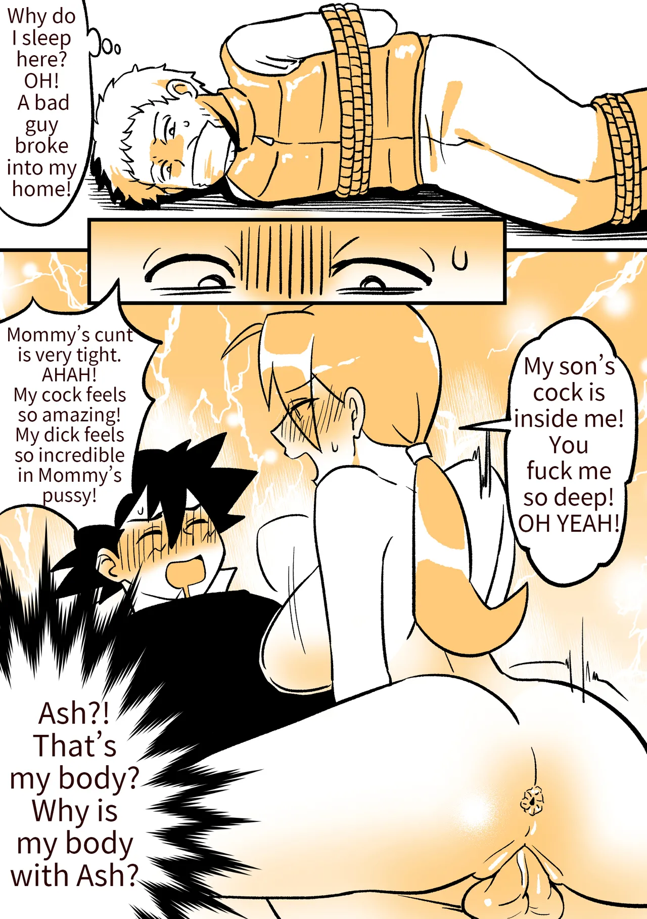 [ PenguinTeaTea ] The Pokémon Criminal: Ghost Master image number 10