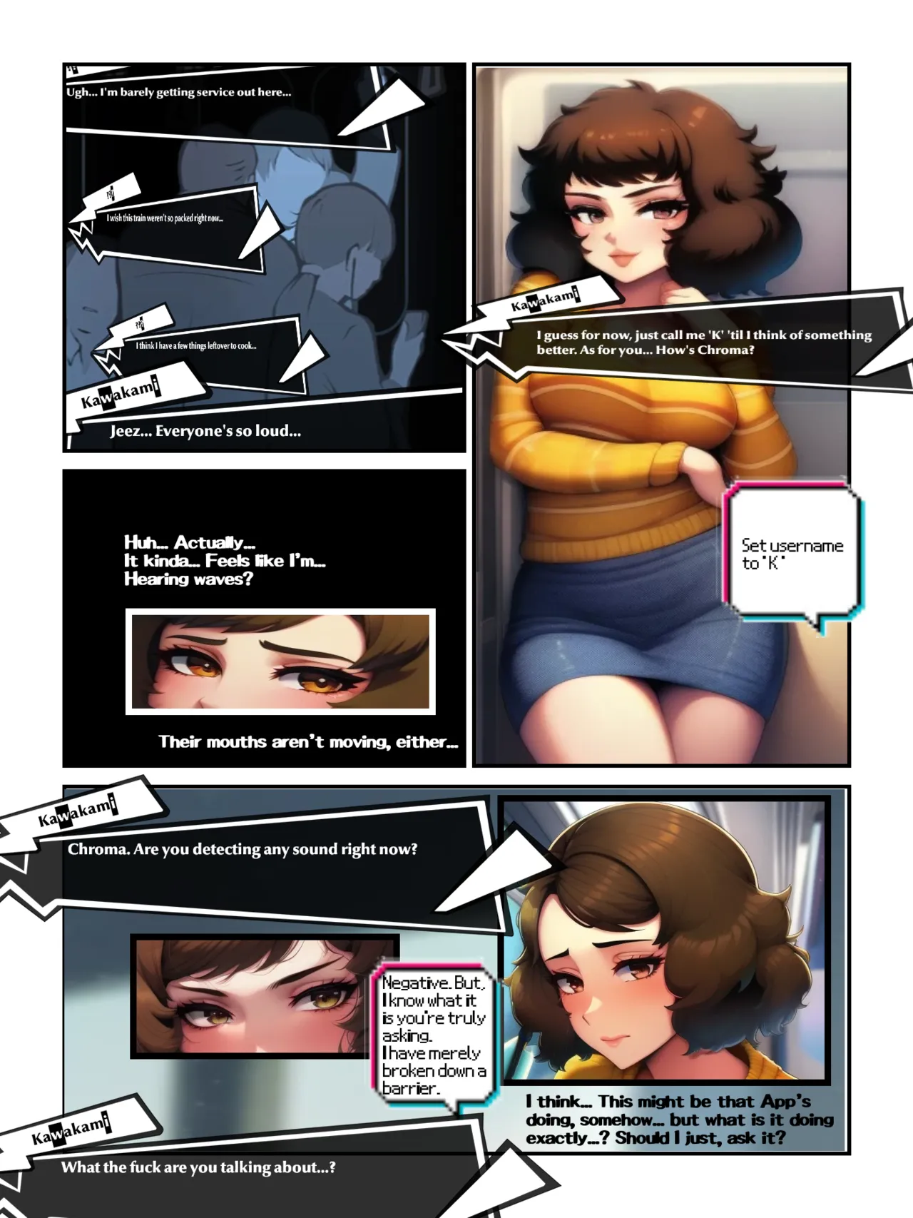 Kawakami SSBBW Expansion Comic [AI GEN] image number 11