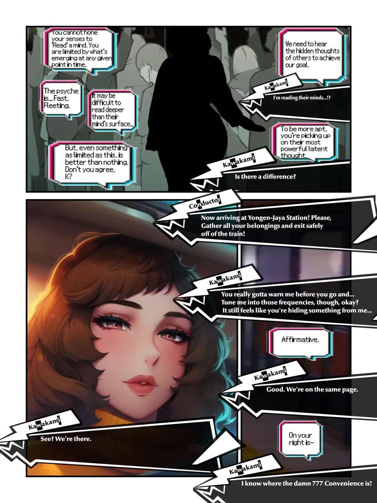 Kawakami SSBBW Expansion Comic [AI GEN] image number 12