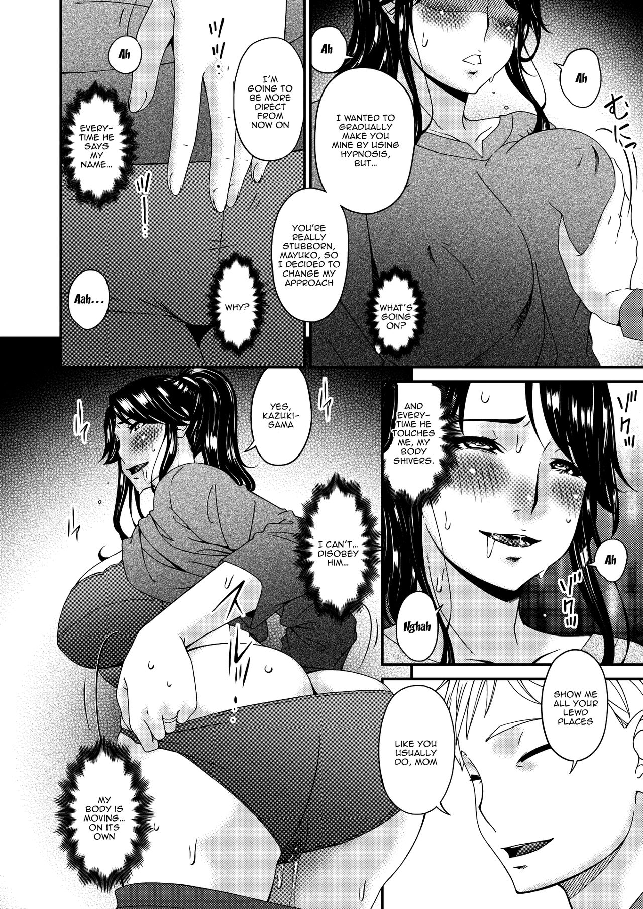 [Bai Asuka] Gibo, Omou Toki... | When I Started Thinking About My Mother-In-Law... (COMIC HOTMILK 2020-04) [English] {Doujins.com} [Digital] Bildnummer 10