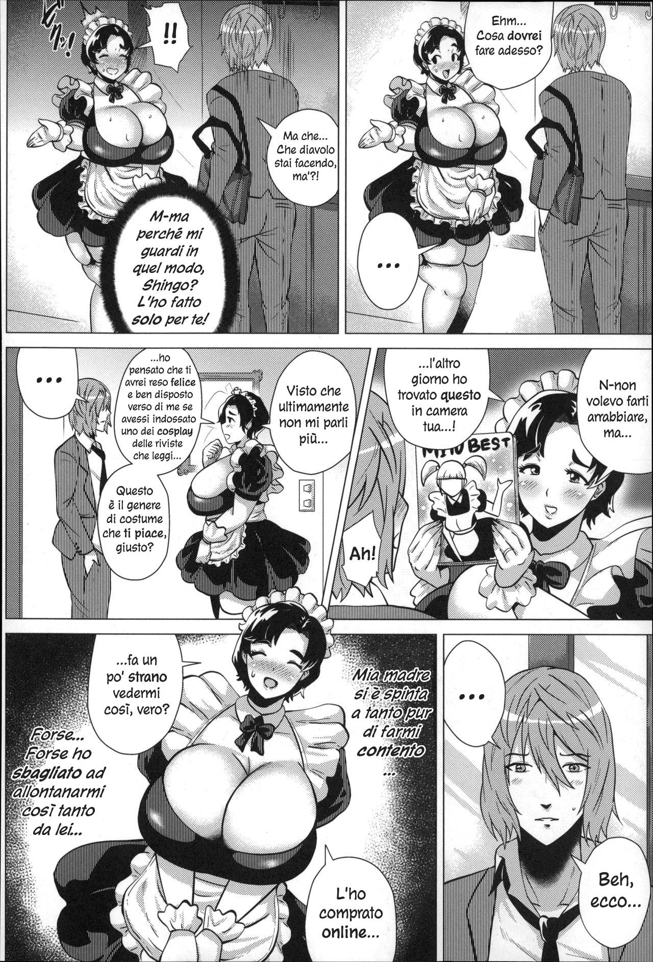 [Yokkora] Cosplay ga Oyako Ai no Hiketsu [Italian] [Hentai Fantasy] numero di immagine  4