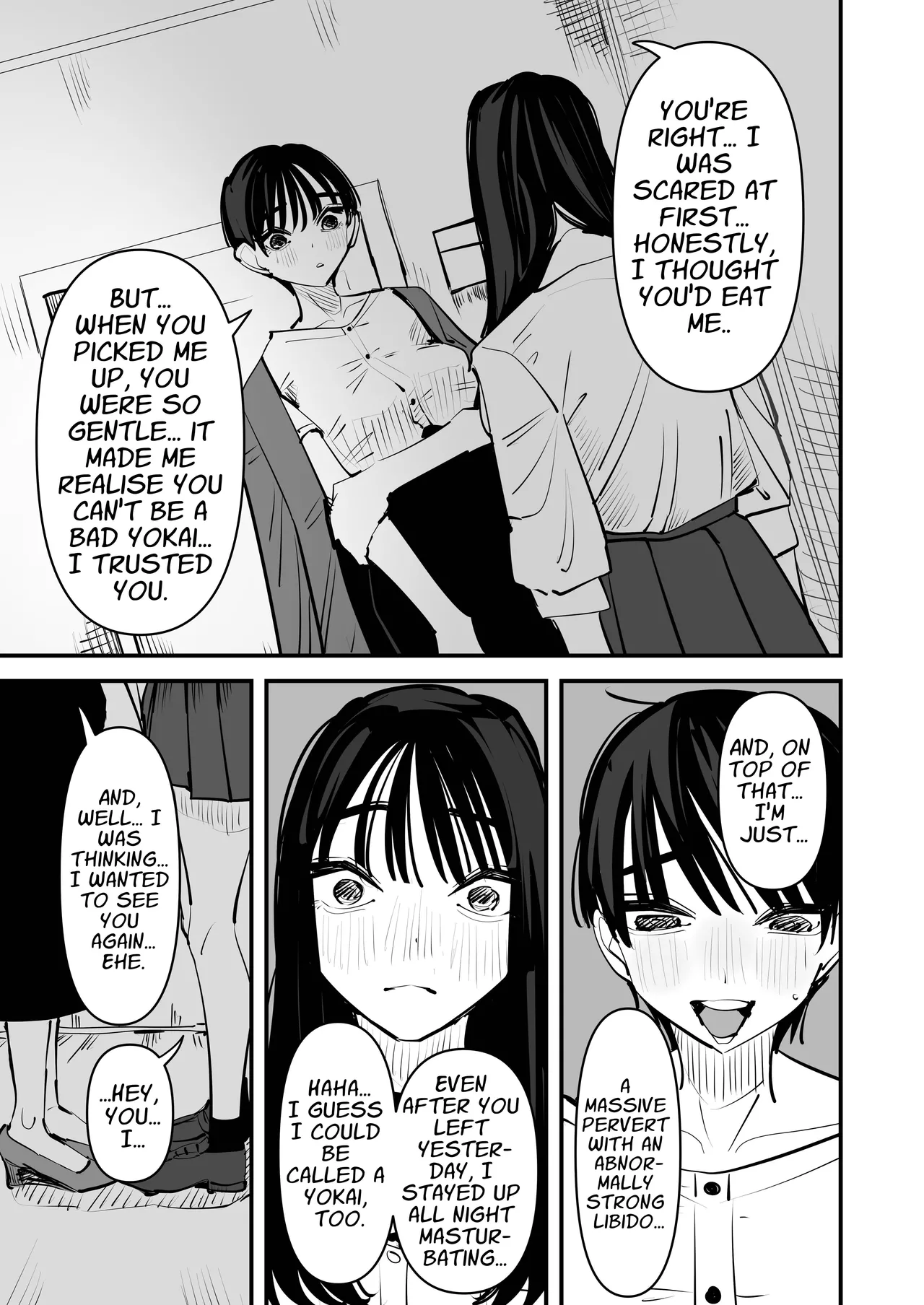 [Aweida] Rokurokubi no Onnanoko to Yuri SEX Shita Hanashi | Yuri Lezzy Sex with a Rokurokubi Yōkai [English] [APA] image number 24