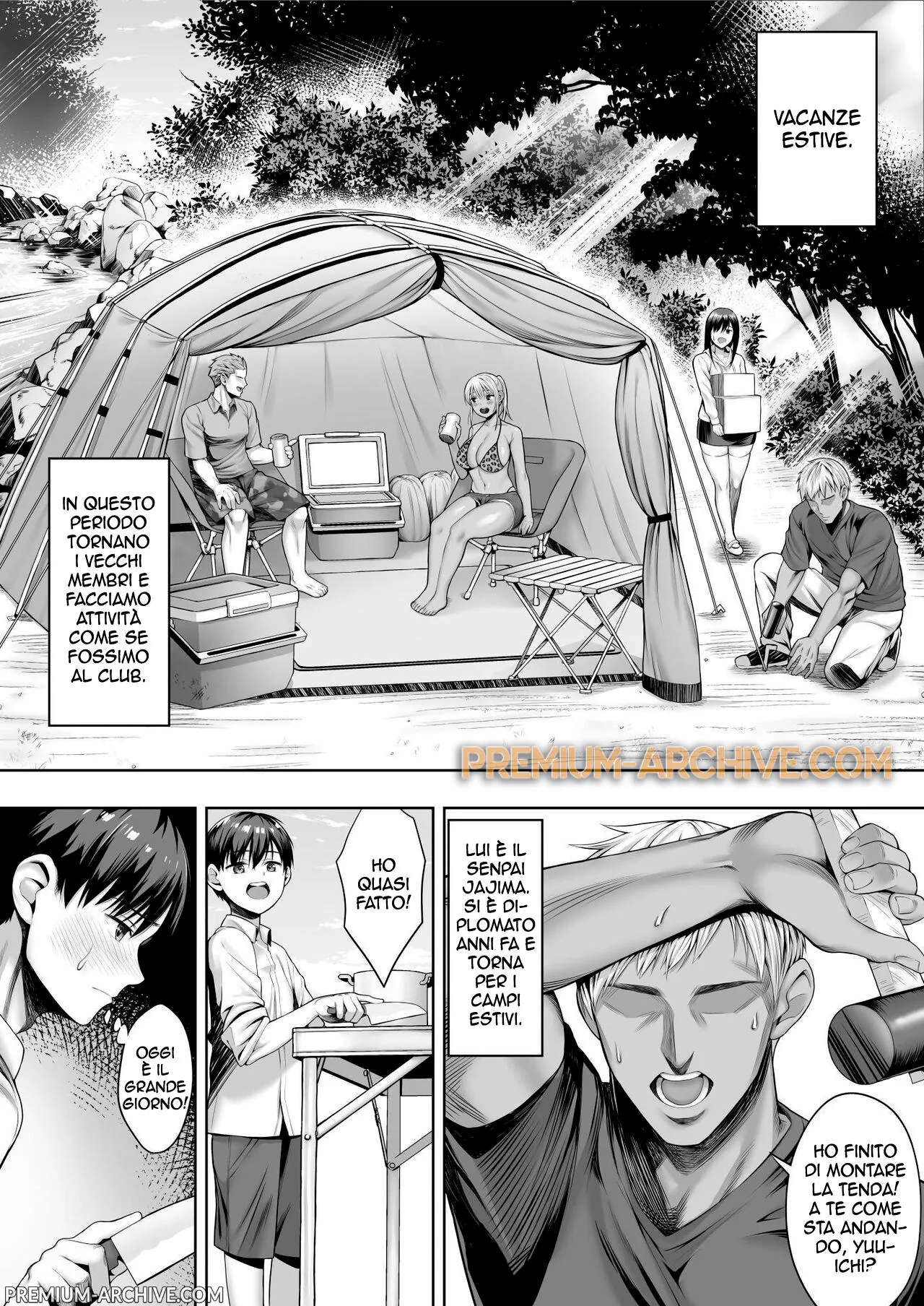 [Shiroganean (Chinpan)] Kimi ga Torareta Natsu | Estate Rubata [Itlian] image number 45