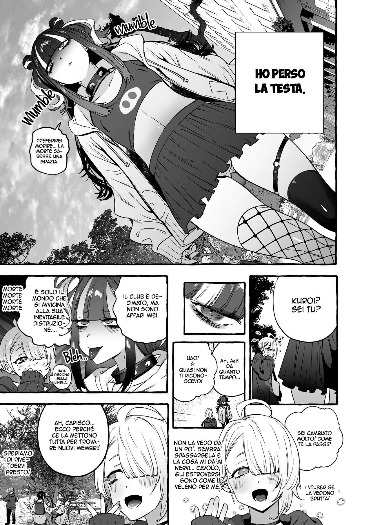 [Hibon (Itami)] Wotasa no Gyaru VS Jirai Otoko | Gal otaku VS ragazzo tossico [Italian] (Decensored) 이미지 번호 10