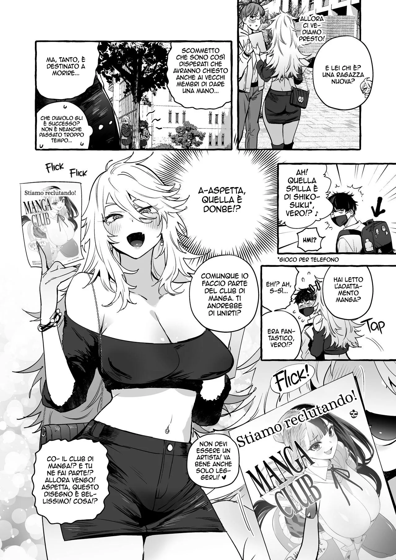 [Hibon (Itami)] Wotasa no Gyaru VS Jirai Otoko | Gal otaku VS ragazzo tossico [Italian] (Decensored) 이미지 번호 11